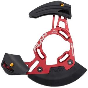 Funn Guide-chaîne Zippa DH 32-38 Dents ISCG05 en Aluminium 6061 CNC Rouge pas cher