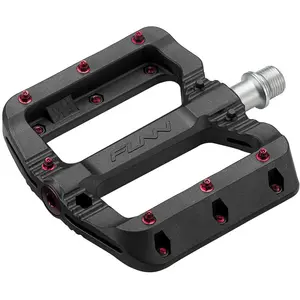 Funn Pédale Black Magic en Thermoplastique Noir avec Épingles RougesVendu paramazon