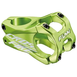 Comparateur de prix : Attache de guidon VTT Crossfire 31,8x35mm en Aluminium Vert 0° 130g - FUNN