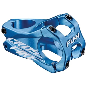 Attache de guidon MTB Crossfire 31,8x50mm en Aluminium Bleu 0° 130g - FUNN pas cher
