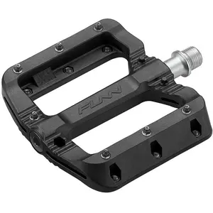 Comparateur de prix : Funn Pédale Black Magic FLAT 103x98x17mm en Thermoplastique Noir avec Pin Noir