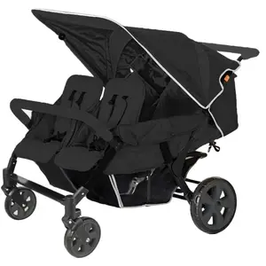 Comparateur de prix : Poussette 4 places Lidoo Star NOIR Familidoo