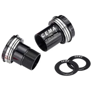 Comparateur de prix : Cema Mouvement Central Cannondale PF30A Interlock pour SRAM GXP, 73x46 mm, Noir