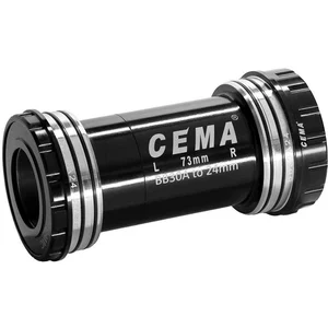CEMA BB30A Pédalier pour Shimano, Largeur 73 mm, Diamètre 42 mm, NoirVendu paramazon