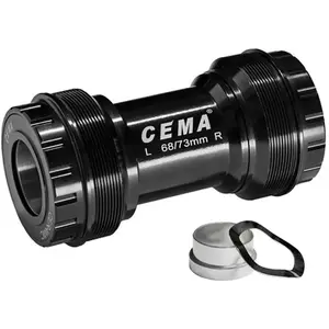 Comparateur de prix : Cema Mouvement Central T47 pour Shimano avec Roulements en Céramique, Noir