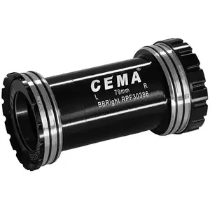 Cema Mouvement Central BBright46 Interlock pour FSA386/Rotor 30mm, Noir pas cher