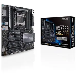 Comparateur de prix : ASUS WS X299 SAGE/10G Intel® X299 LGA 2066 (Socket R4) SSI CEB