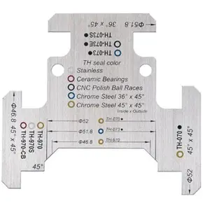 Jauge jeu de direction FSA comp 1 1/4 & 1,5" acier inoxydable" pas cher