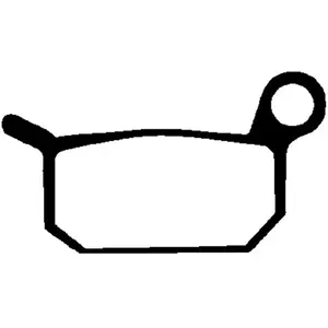 Plaquettes Sinterisées ASHIMA pour Système B4 Formula 2/4 Pistons - Fr... pas cher