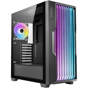 Comparateur de prix : CSAZ 520BG Boitier Moyen Tour ATX Azza Guardian RGB avec panneau vitré...