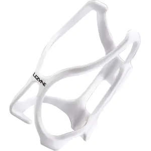 Support de bouteille Lezyne Flow Cage Matrix Blanc - Robuste et Légère pour Cyclistes