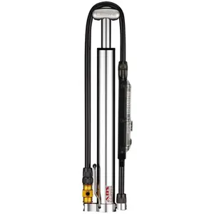 Comparateur de prix : Pompe Mini Lezyne CNC Micro Floor Drive Digital HVG Argent avec Manomètre