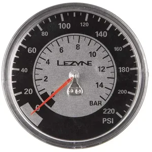 Lezyne Lezyne Manomètre, Noir/Argent, 1-Rp-Flgue V3220 -