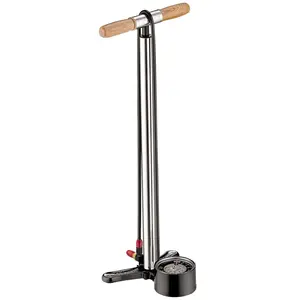 Comparateur de prix : Lezyne 1-FP-AFLDR-V506 Pompe à Pied vélo Mixte Adulte, Hi Gloss Silver