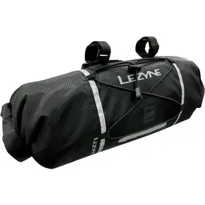 Comparateur de prix : Lezyne Bar caddy Sacoches guidon, Mixte Adulte, Noir, 75G