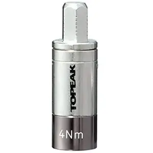 Topeak Nano TorqBox 4 Douille dynamométrique Adulte Unisexe, Noir, 4 Nm
