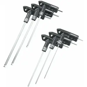 Comparateur de prix : Topeak Clés Topeak T-Handle Duohex Wrench Set 6 Tools