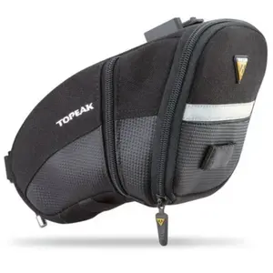 Comparateur de prix : Sacoche de selle Topeak Aero Wedge Pack QuickClick v3 Noir L TO5081