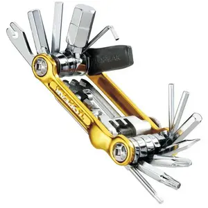 TOPEAK Outils multifonctions Mini 20 Pro - 20 outils pliants - Doré pas cher