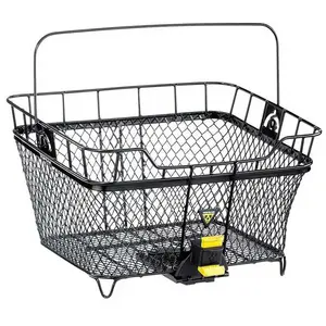 Comparateur de prix : Panier arrière - TOPEAK - Mtx Rear - Fixation QuickClick - Métal - 23,4 L - Gris
