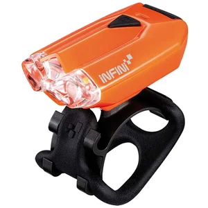 Comparateur de prix : Lumière Avant Rechargeable INFINI LAVA 2 LED 80 Lumen USB, Blanche et Orange