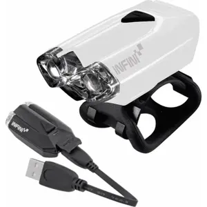Comparateur de prix : Lumière avant rechargeable INFINI LAVA 2 LED 80 lumens USB blanche