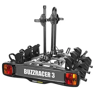 Comparateur de prix : BUZZRACK BUZZRACER 3 Porte-vélo sur attelage- plateforme 3 vélos