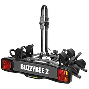 Comparateur de prix : Porte-vélo sur attelage BUZZRACK - New Buzzy Bee 2 - 2 vélos - Noir - Acier