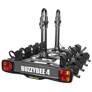 Comparateur de prix : New Buzzy Bee 4 Porte-vélo sur attelage plateforme 4 vélos