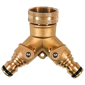 RACO - Nez de robinet laiton 2 voies automatique (55035B) - B pas cher