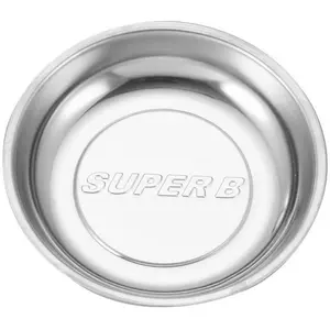 Super B TB-1912 Plat à Pièces Magnétiques 6 (15cm) Argent