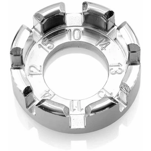 Clé de Rayons 8in1 Argent SuperB pour Vélos, Cyclomoteurs et Motos
