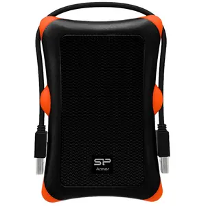Comparateur de prix : Silicon Power Armor A30 Boîtier disque dur/SSD Noir, Orange