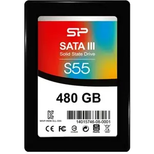 Silicon Power Slim S55 2.5" 480 Go Série ATA III TLC SP480GBSS3S55S25 pas cher