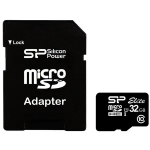Silicon Power Carte mémoire Silicon Power microSDHC Elite UHS-1 32 Go pas cher