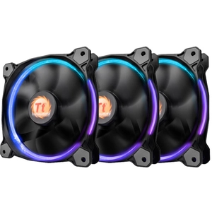 Comparateur de prix : Thermaltake RIing 14 (3 Fan Pack) Boitier PC Ventilateur 14 cm Noir