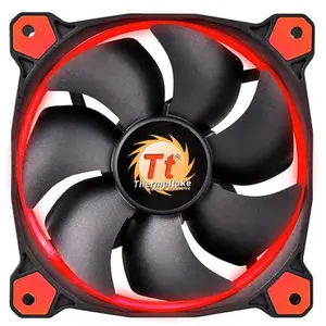 Thermaltake Riing 12 Boitier PC Ventilateur 12 cm Noir, RougeVendu paramazon
