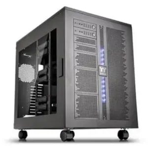 Thermaltake Core W200 - Tour - XL-ATX - panneau latéral fenêtré - pas d'alimentation (PS/2) - noir - USB/Audio pas cher