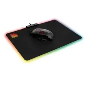 Comparateur de prix : Thermaltake Technology Tt eSPORTS Draconem RGB Cloth Edition - tapis de souris éclairé