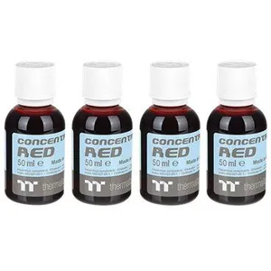 Thermaltake Liquide Tt Premium Concentrate Red 4 x 50ml pas cher