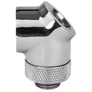 Thermaltake - Pacific G1/4 - Accessoire Watercooling - Adaptateur à 45 degrés Chrome pas cher