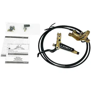 Comparateur de prix : Accell Asia Kit de frein hydraulique arriÃ¨re TRP DHR EVO - 4 pistons 1900mm or