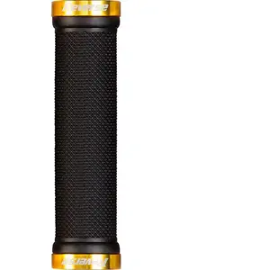 Comparateur de prix : Poignées Reverse Griff Classic Lock On Ø29mm x 130mm Noir-Or pour VTT