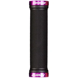 Comparateur de prix : Poignée Reverse Griff Classic Lock On Ø29mm x 130mm Noir-Violet pour VTT