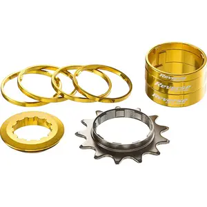 Comparateur de prix : Kit Single Speed avec Pignon 13 Dents REVERSE COMPONENTS Couleur Or