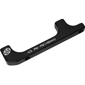 Reverse Adaptateur de Frein à Disque PM-PM Noir (+60mm) pour Roue Avant pas cher