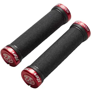Comparateur de prix : REVERSE Grip r Shock Soft Compound Vélo à visser Poignées Noir/Rouge, noir/rouge