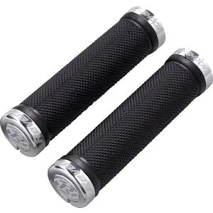 Comparateur de prix : Poignée Reverse R-Shock Lock On Ø29mmx130mm Noir-Argent pour VTT