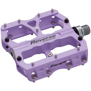 Comparateur de prix : Reverse Components Pédale Inversé Lilas pour VTT - Résistant et Robuste pour Bike Park