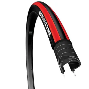 CST Race Czar pneu 700 x 23c (23-622) noir / rouge pas cher
